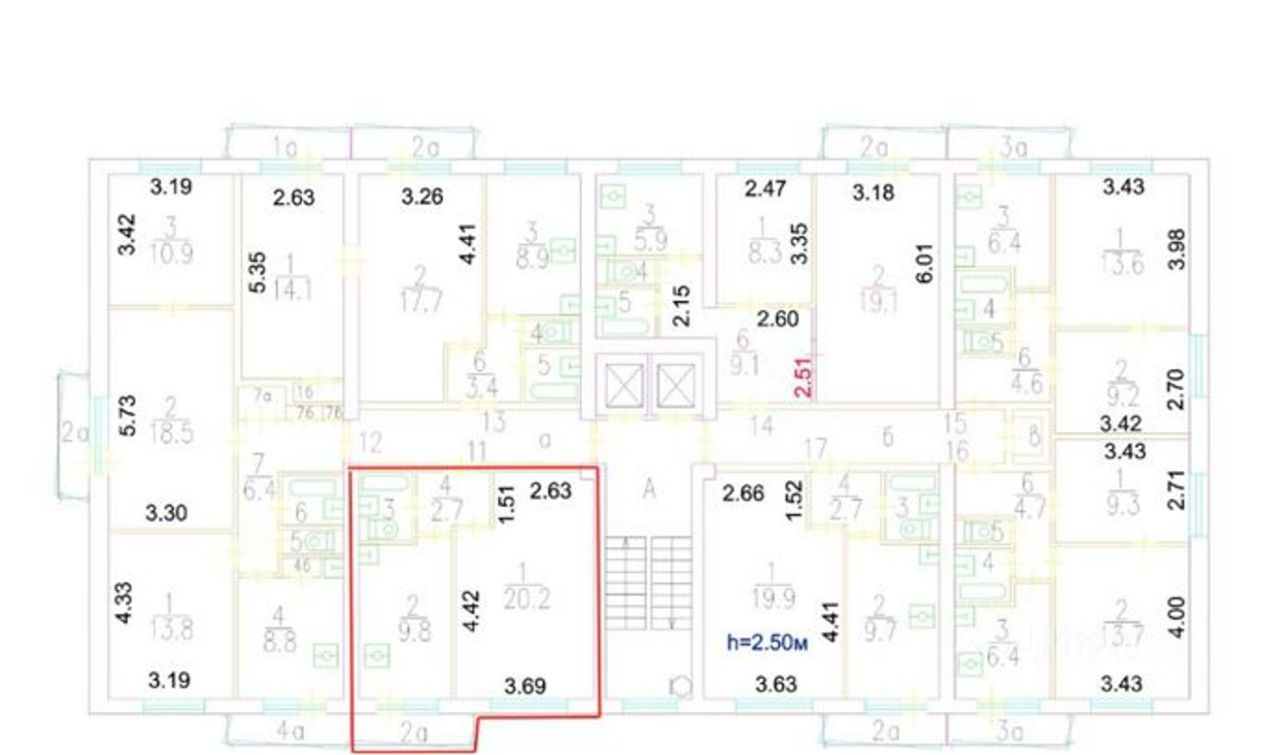 Продажа 1-комн квартиры на вторичном рынке улица Богданова, 10