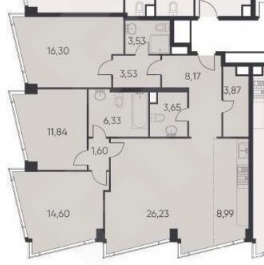 Продажа 4-комн квартиры на вторичном рынке Сетуньский 1-й проезд,  д. 2,  к. 1