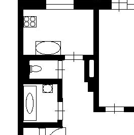 Продажа 2-комн квартиры на вторичном рынке улица Антонова-Овсеенко, 5К2