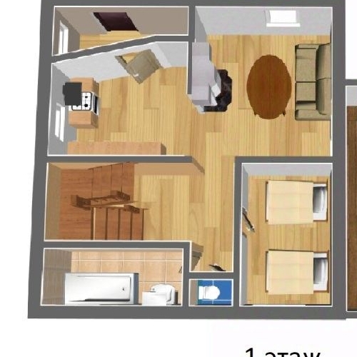 Коттедж/дом д. Пеники, улица Центральная, 2