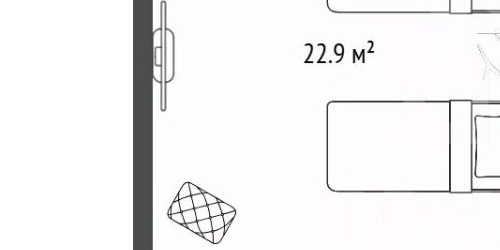 1-комн квартира Альпийский переулок, 32