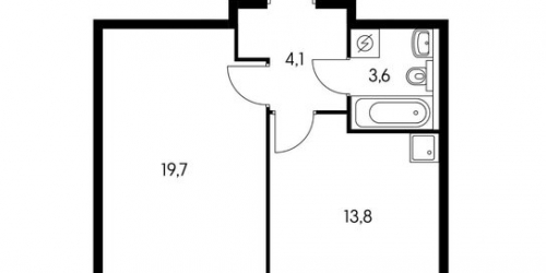 2-комн квартира ул Ивана Франко,  д. 8,  к. 2 стр 4