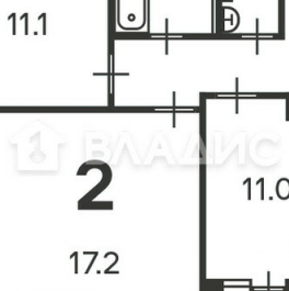 Продажа 2-комн квартиры на вторичном рынке Полярная ул,  д. 3