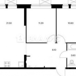 Продажа 2-комн квартиры на вторичном рынке Новохохловская улица
