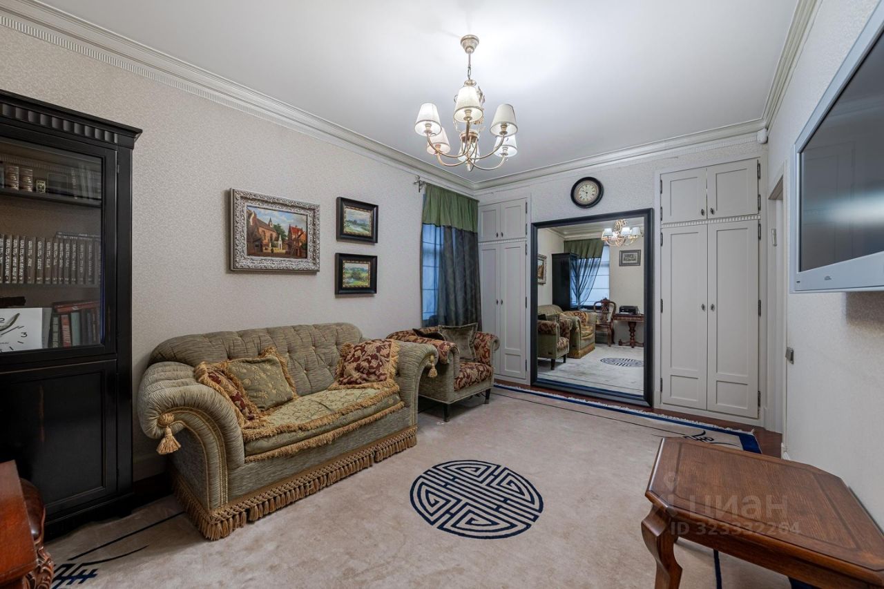 Продажа 3-комн квартиры на вторичном рынке Большой Козихинский переулок, 7