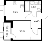 Продать Квартиры в новостройке Пушкино г., Просвещения ул.   28