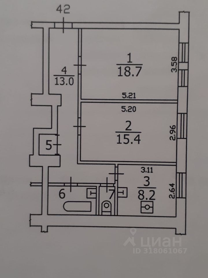 Продажа 2-комн квартиры на вторичном рынке Красногорск, Пионерская улица, 4