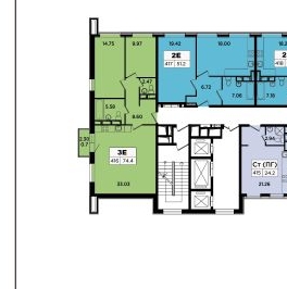 Продажа студии Березовая аллея, 19к4 Продажа студии Березовая аллея, 19к4