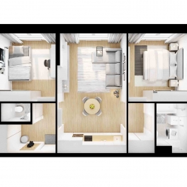 Продажа 2-комн квартиры в новостройке Кавказский б-р, вл. 51, корп.1.5 Продажа 2-комн квартиры в новостройке Кавказский б-р, вл. 51, корп.1.5