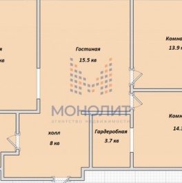 Продажа 3-комн квартиры на вторичном рынке Озёрная улица,  д. 1 к2/6