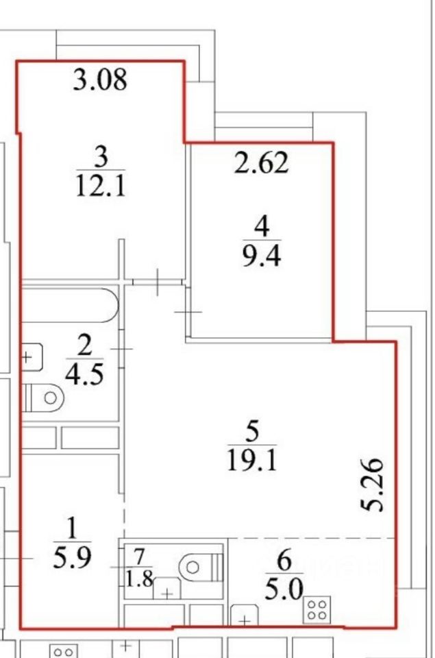 Продажа 2-комн квартиры на вторичном рынке 3-я Хорошевская улица, 19А