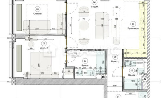 Продажа 2-комн квартиры на вторичном рынке Хуторская 2-я ул,  д. 34