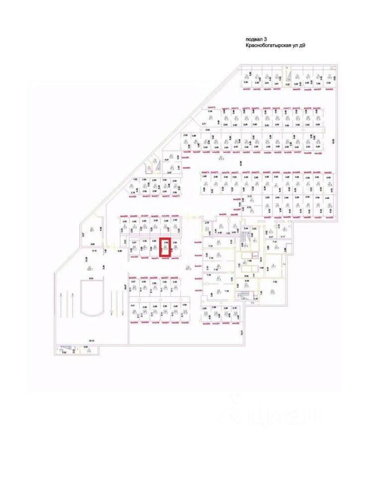 Продажа гаража Краснобогатырская улица,  д. 9