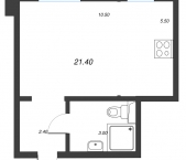 Продать Квартиры в новостройке Ковалево п., Поперечная ул.   15