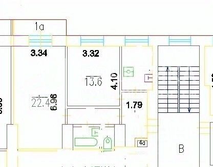 Продажа 2-комн квартиры на вторичном рынке Кутузовский проспект, 19