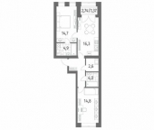 Продать Квартиры вторичка улица Академика Константинова  1 к1 с1 