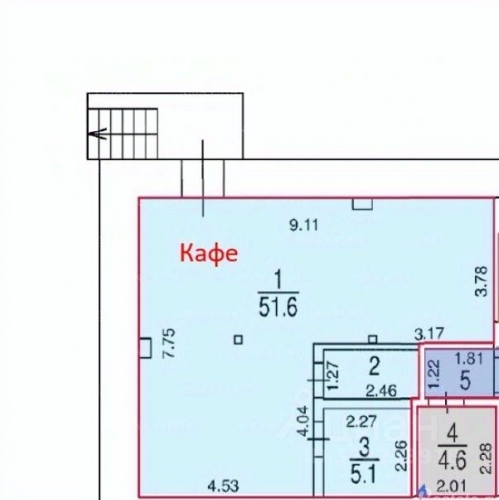 Помещение свободного назначения Садовая-Спасская улица,  д. 19 к3
