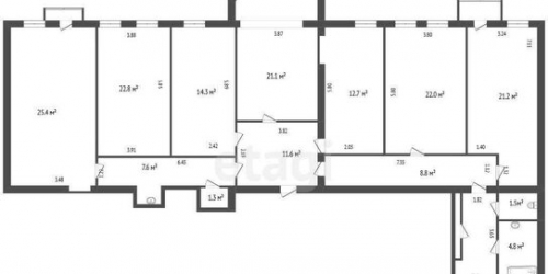 7-комн квартира ул Черняховского,  д. 51