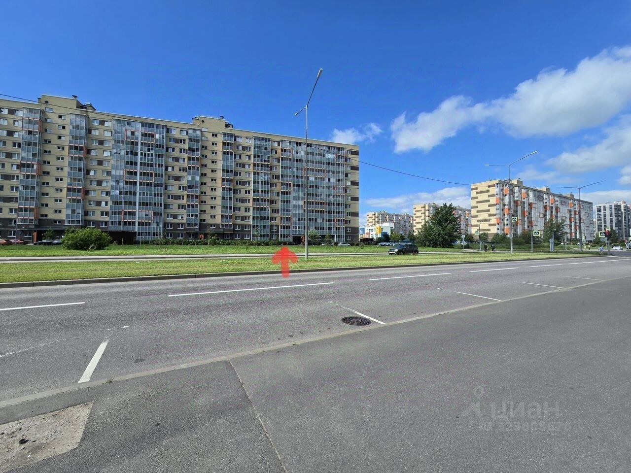 Продажа студии пос. Бугры, бульвар Воронцовский, 5к4