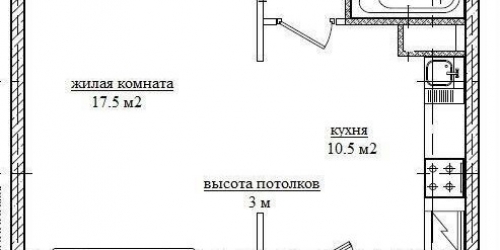 1-комн квартира ул Истринская,  д. 5