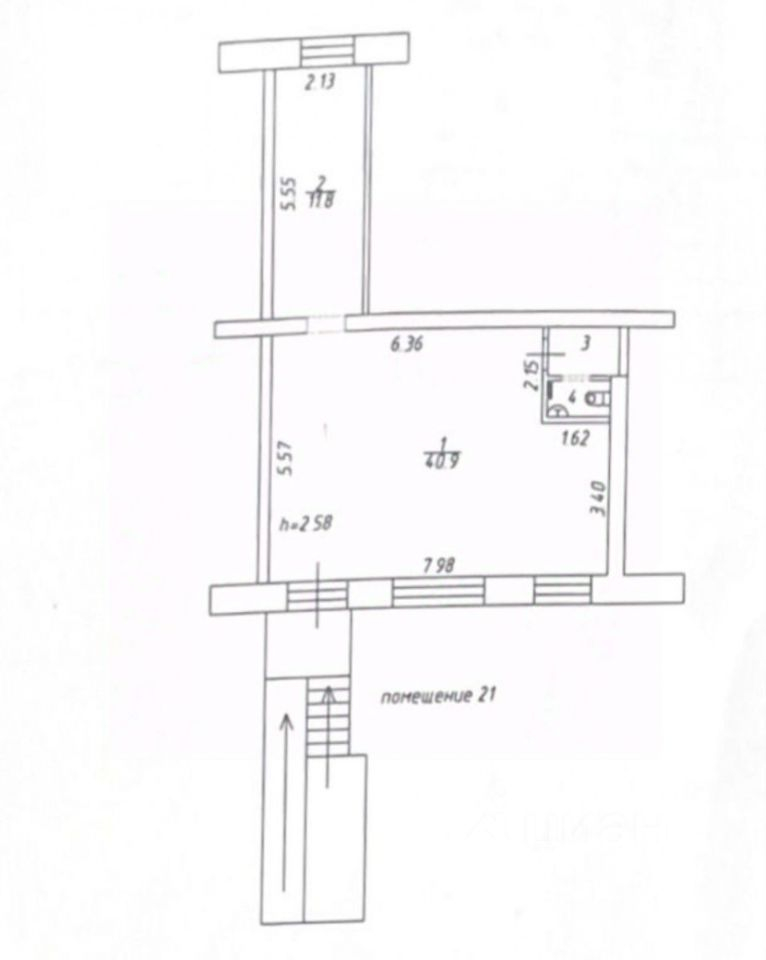 Продажа торгового помещения Балашиха, пр-кт Ленина,  д. 62