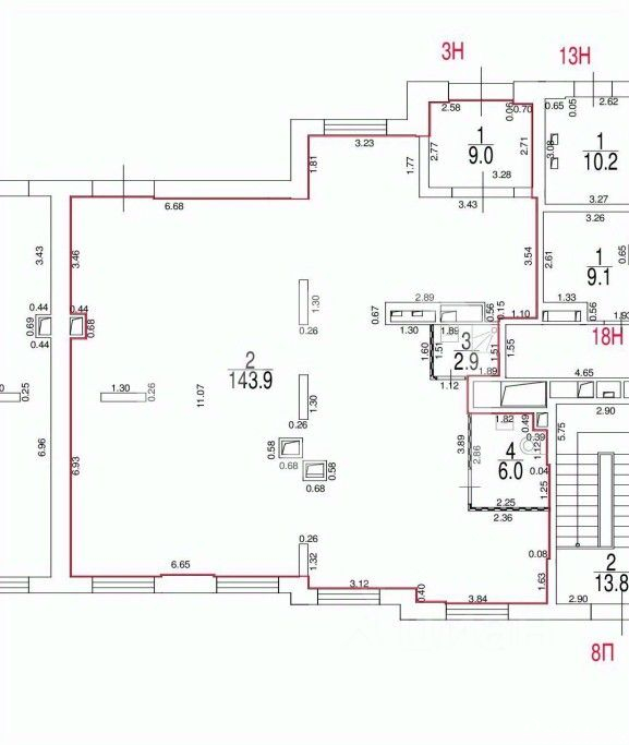Продажа торгового помещения улица Вилиса Лациса,  д. 38 к2