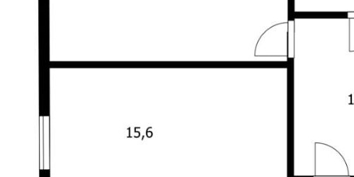 3-комн квартира улица Смольного, 2к2