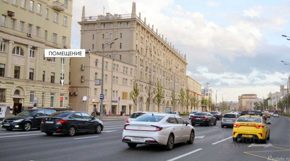 Аренда торгового помещения ул Садовая-Кудринская,  д. 32,  к. 2