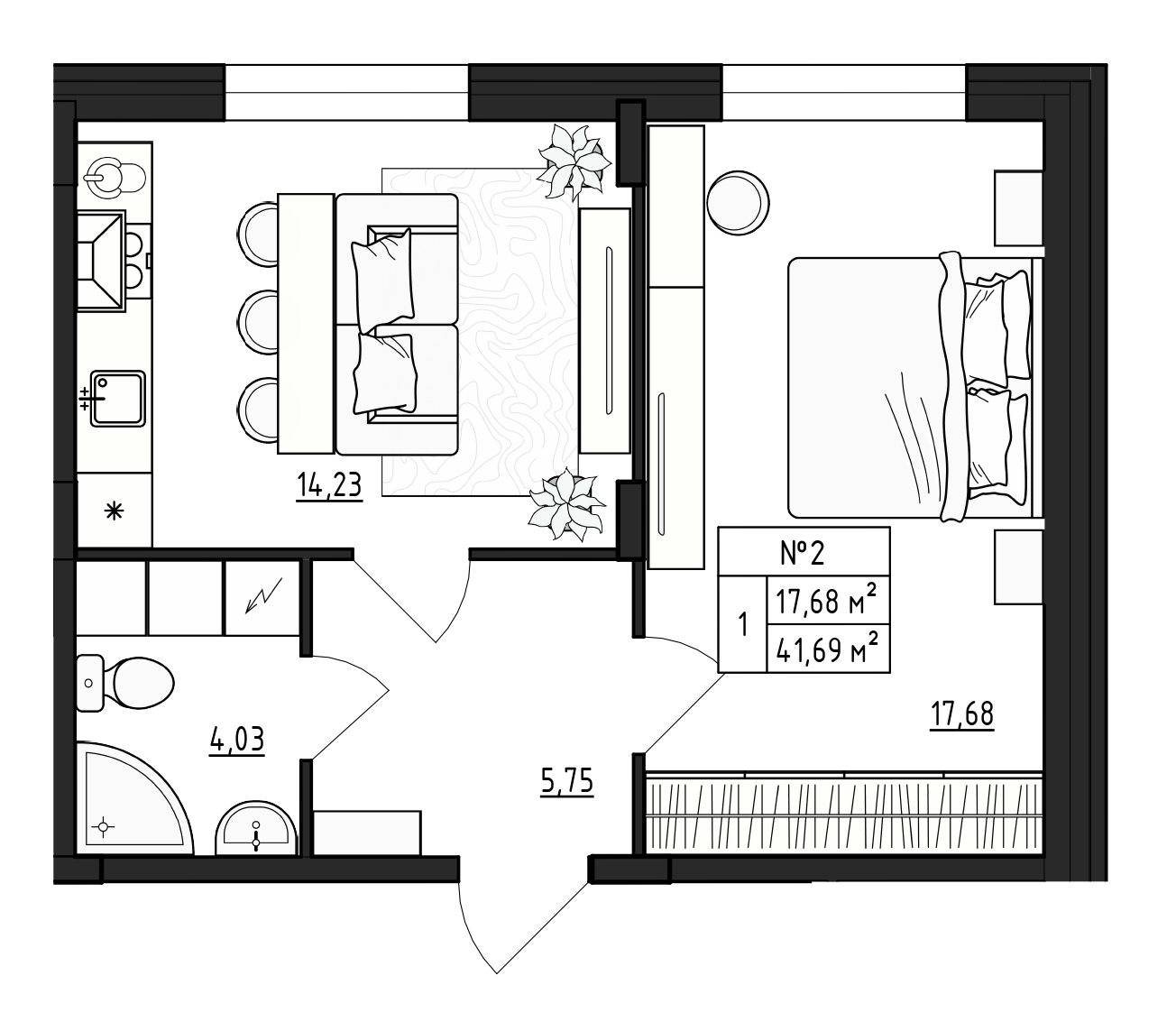 Продать Квартиры в новостройке д. Малое Верево, д. Малое Верево, Гатчинский район, Ленинградская область   