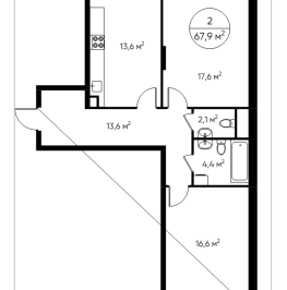 Продажа 2-комн квартиры в новостройке Рассказовка д., Бориса Пастернака ул., к. 16.4 Продажа 2-комн квартиры в новостройке Рассказовка д., Бориса Пастернака ул., к. 16.4