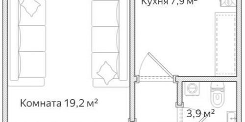 1-комн квартира ул Верхние Поля,  д. 35,  к. 3