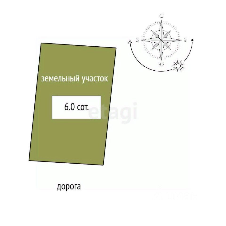 Продажа земли Холмогорье кп, Ойнелово массив, улица Горная