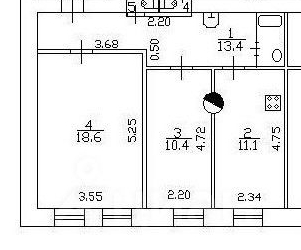 2-комн квартира Железноводская улица, 30