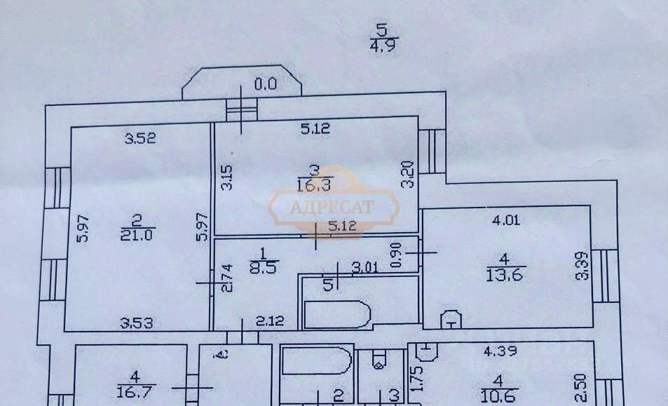 Продажа 2-комн квартиры на вторичном рынке Пушкин, Октябрьский бульвар, 8к1