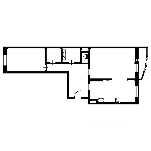 Продажа 2-комн квартиры на вторичном рынке Реутов, улица Октября, 38