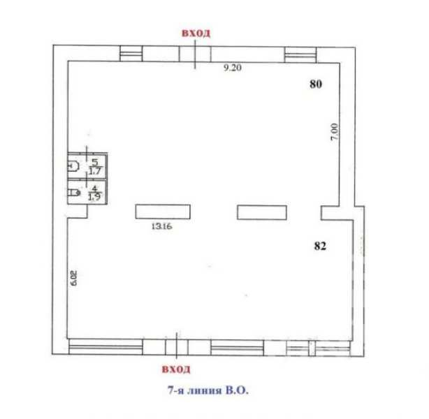 Аренда торгового помещения 7-я линия В.О.,  д. 32