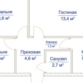 Продажа 3-комн квартиры на вторичном рынке ул Пролетарская,  д. 83