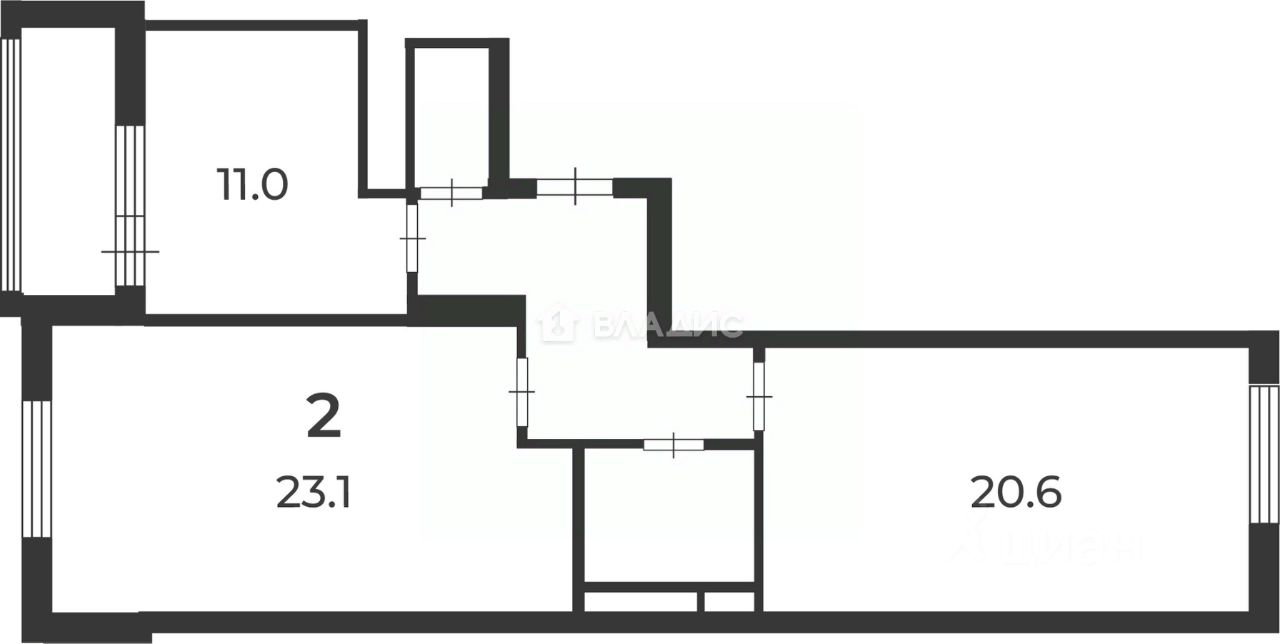 Продажа 2-комн квартиры на вторичном рынке Фестивальная улица, 15К2