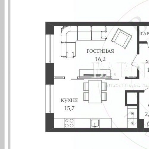 2-комн квартира Пионерская улица, 50