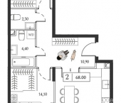 Продать Квартиры вторичка Андропова пр-кт   