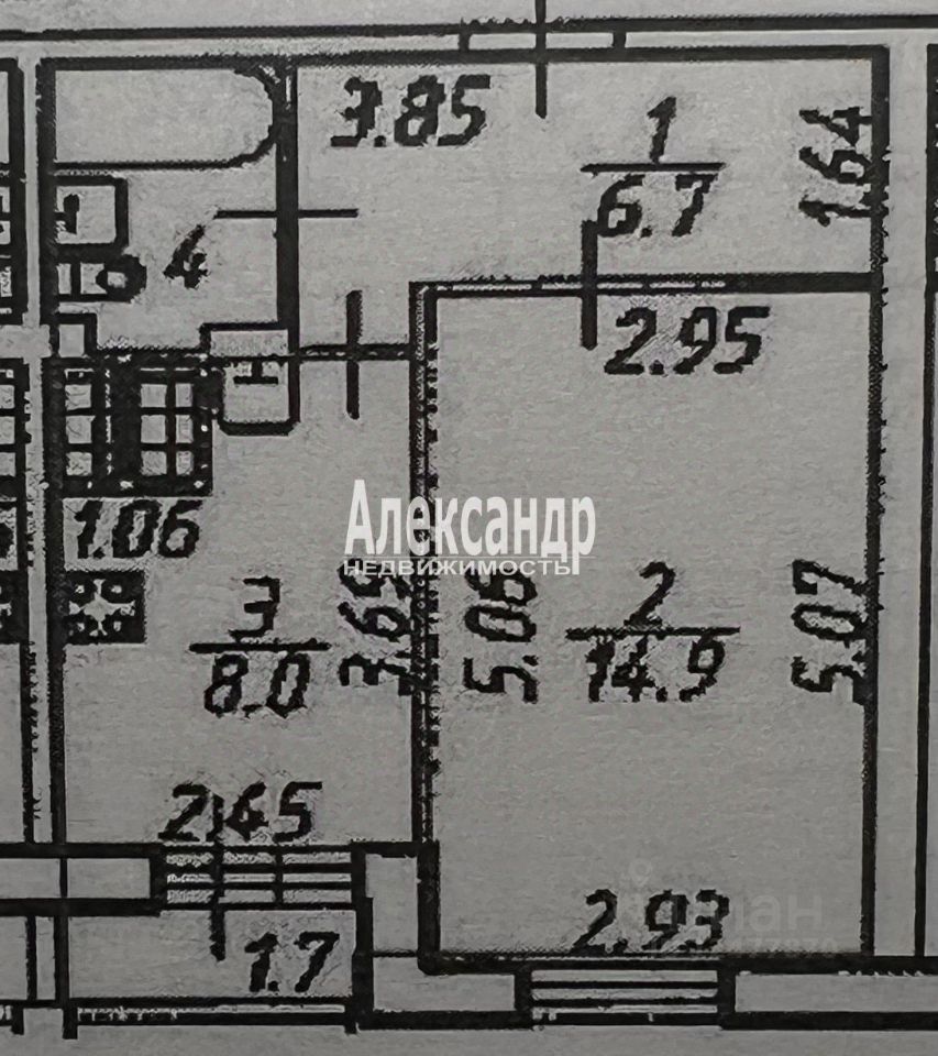 Продажа 1-комн квартиры на вторичном рынке Туристская улица, 23к2
