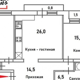 Продажа 2-комн квартиры на вторичном рынке улица Композиторов,  д. 10