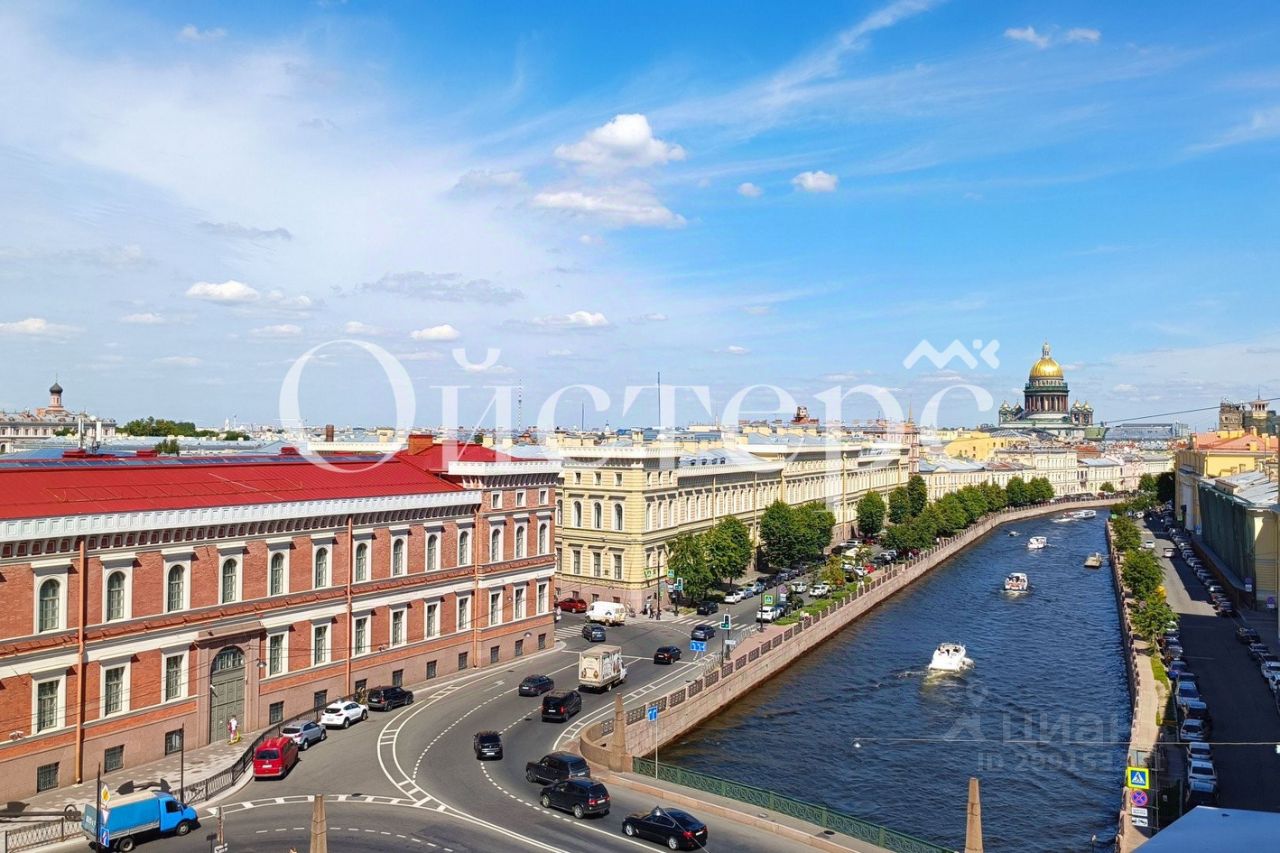 Продажа 3-комн квартиры на вторичном рынке набережная Реки Мойки, 100