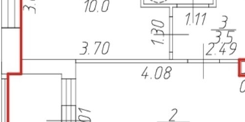 1-комн квартира Кузнецовская улица, 58к1