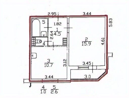 Продажа 1-комн квартиры на вторичном рынке Парашютная улица, 31к2