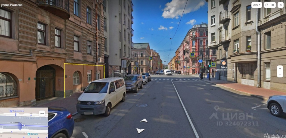 Продажа торгового помещения улица Рылеева,  д. 33