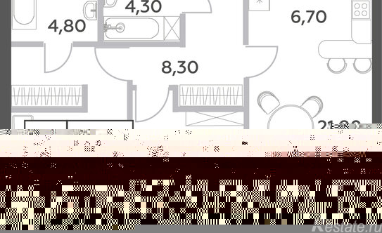 Продажа 3-комн квартиры на вторичном рынке проспект Генерала Дорохова,  д. вл1 к1