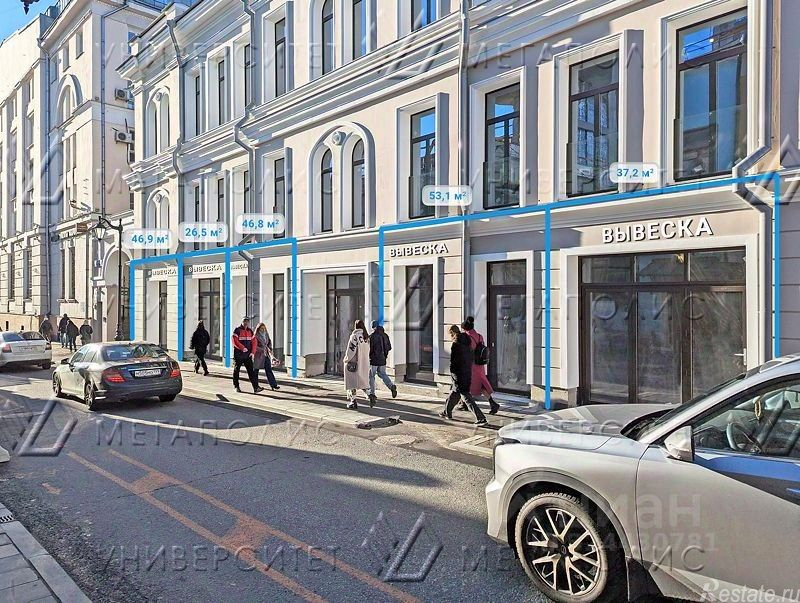 Продажа торгового помещения Бронная Б. ул,  д. 25 с3