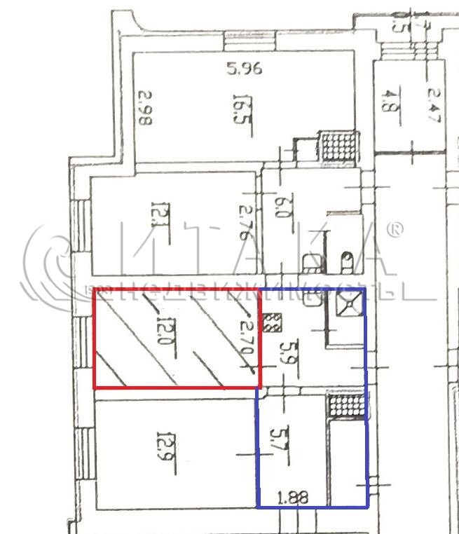 Продажа комнаты Руставели,  д. 37