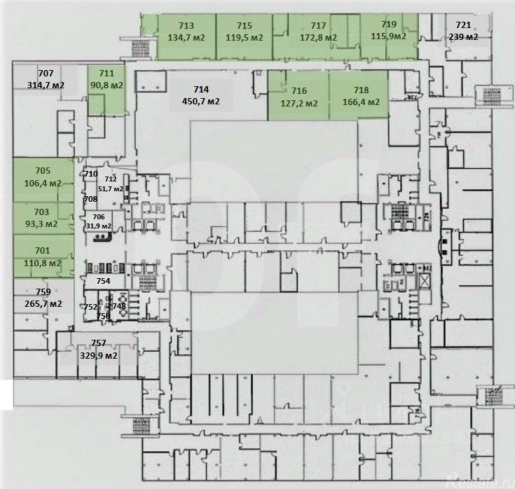 Аренда офиса улица Горбунова,  д. 2 с3